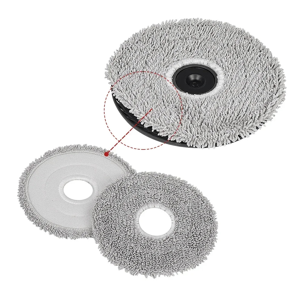 Mop Cloths For Xiaomi X10 Plus S10 Plus X20 Plus 5C 5 5Pro Omni 1S Omni 2 M30 Pro M30S OV31GL OV42CN OV21GL Vacuum Mop Parts Beauty World Shop
