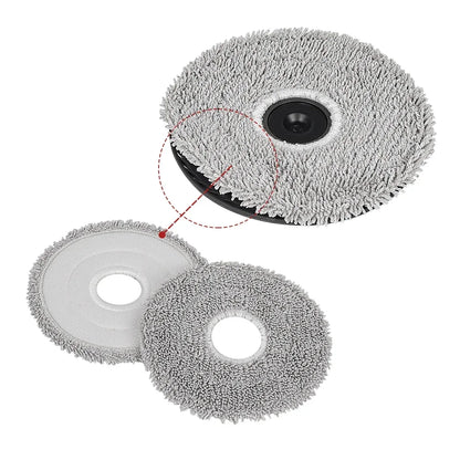 Mop Cloths For Xiaomi X10 Plus S10 Plus X20 Plus 5C 5 5Pro Omni 1S Omni 2 M30 Pro M30S OV31GL OV42CN OV21GL Vacuum Mop Parts Beauty World Shop