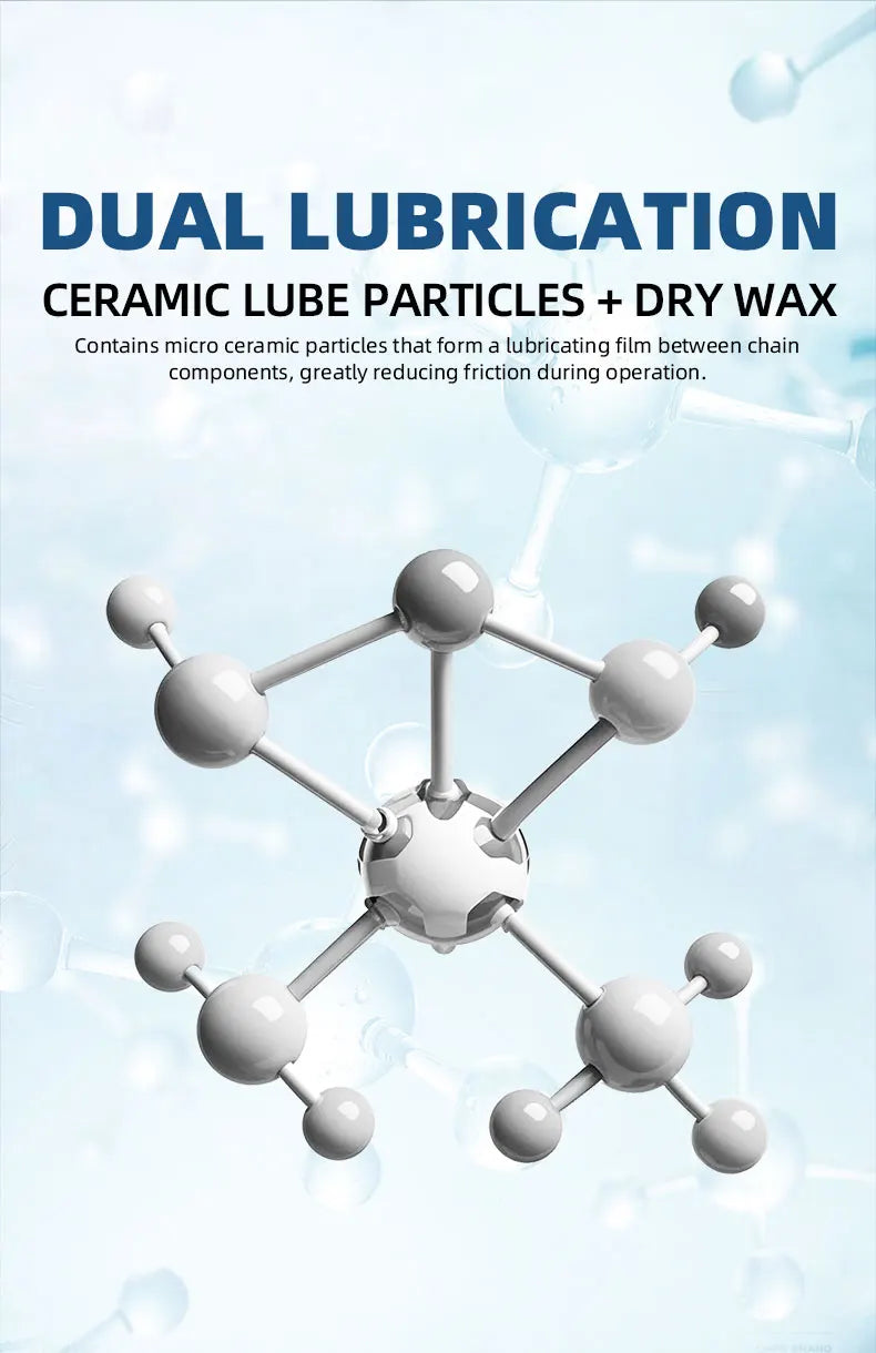 120ML Bicycle Chain Waxy Maintenance Oil Squirt MTB Road Bike Waxy Dry Chain Gear Oil Lube Chain Fork Flywheel Bike Accessories Beauty World Shop