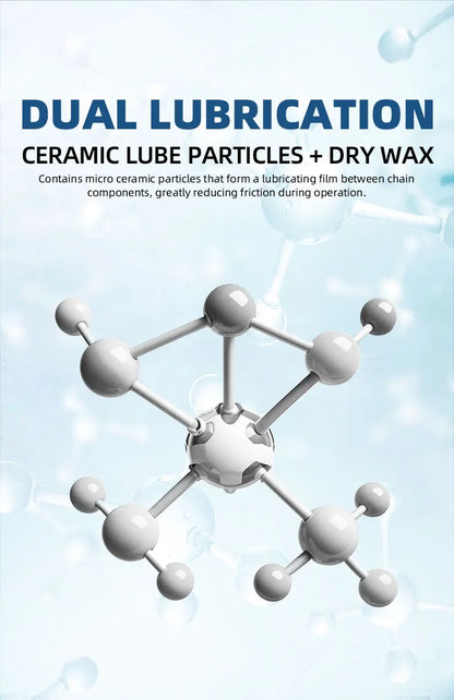 120ML Bicycle Chain Waxy Maintenance Oil Squirt MTB Road Bike Waxy Dry Chain Gear Oil Lube Chain Fork Flywheel Bike Accessories Beauty World Shop