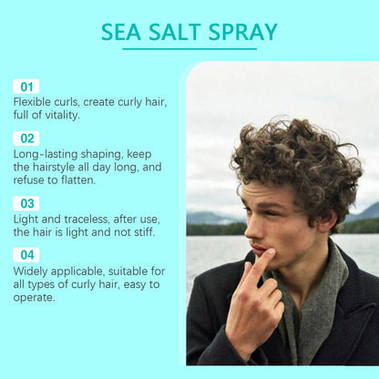 Sea Salt Hair Styling Spray Improving Thickening Strong Holding Non Greasy Fluffy Volumizing Reducing Sticky Hair Nourishing Oil Beauty World Shop