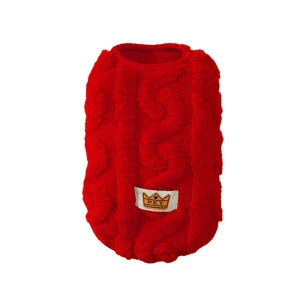 Fleece Warm Dog Cloth Sleeveless Soft Cozy Plush Vest Puppy Winter Overall for Small Medium Pet Sweatshirt  for Dog and Cat Beauty World Shop