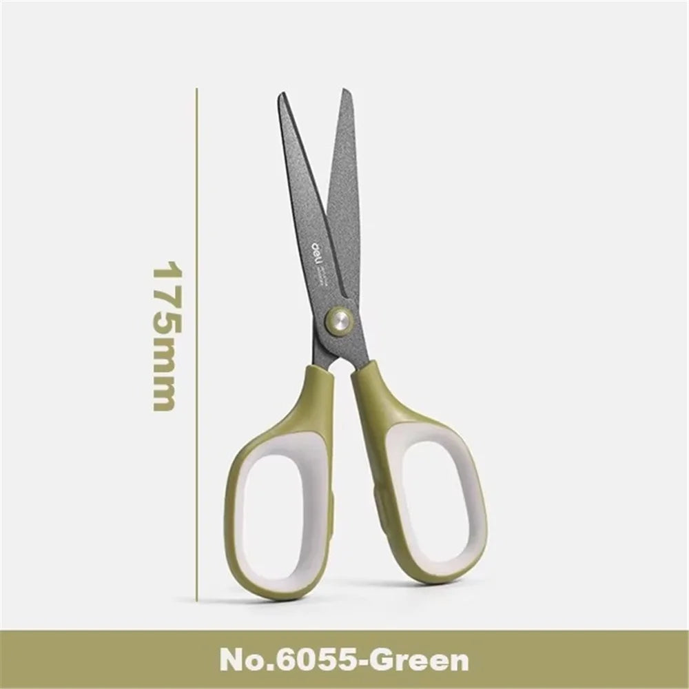 1/2Pcs 210/175mm Black Stainless Steel Scissors Business Office Stationery Home Tailor Shears Kitchen Knife Cutter Cutting Beauty World Shop