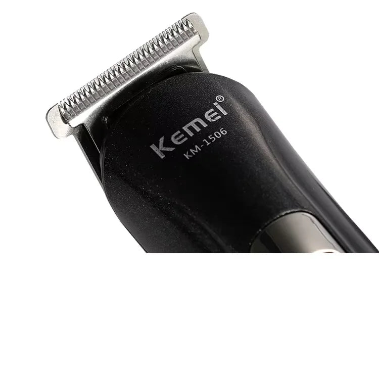 Kemei KM-1506 3 in 1 Electric Hair Clipper USB Charging Shaver Rechargeable Nose Hair Trimmer Professional Shaving Machine Beauty World Shop