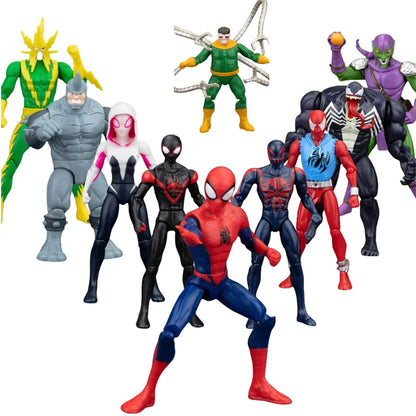 ZD Avengers Super Hero Iron Man Spiderman Gwen Action Figure Collectable Model Desktop Ornaments Toys Children Birthday Gifts Beauty World Shop