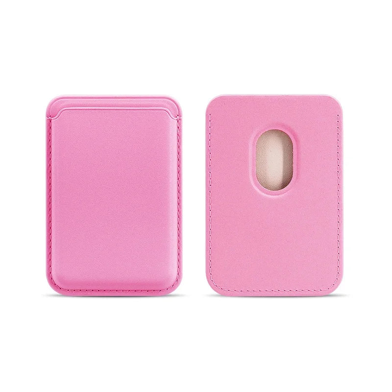Magnetic MagSafe Wallet - PU Leather Card Holder Case for IPhone 12/13/14/15/16, Slim MagSafe Accessory with Card Storage Beauty World Shop