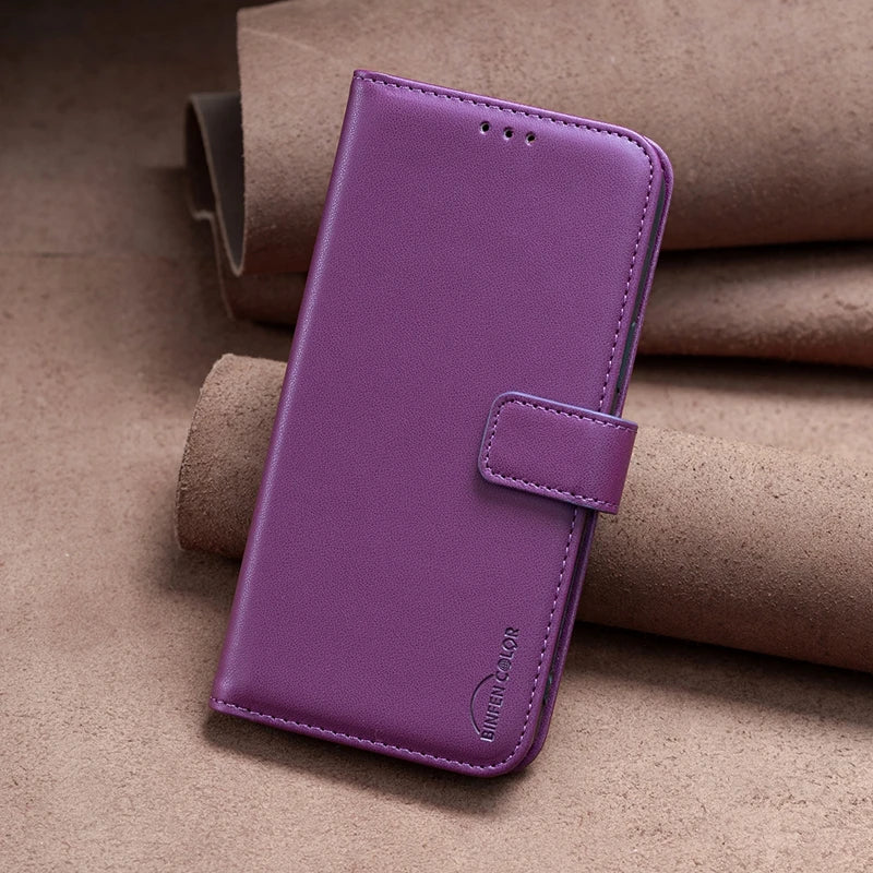 For Samsung Galaxy S25 FE Case Magnetic Flip Phone Case on For Fundas Samsung S25 FE S25FE 5G SM-S731B Leather Card Cover Coque Beauty World Shop