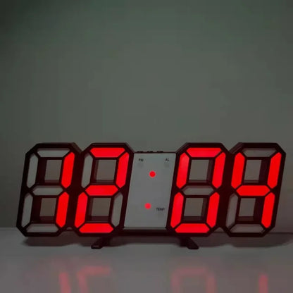 Digital Wall Clock Desk Watches Electronic Alarm Modern Home Decoration for Bedroom Decor Interior Led Table Clocks Living Room Beauty World Shop