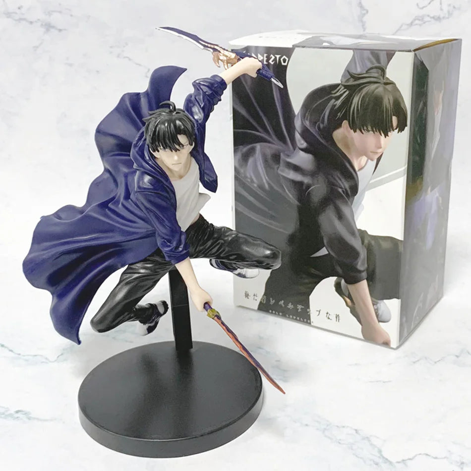 Solo Leveling Sung Jin woo Anime Figure Ore dake Level Up na Ken Shun Mizushino Anime Figures Collectible Model Doll Toys Gifts Beauty World Shop
