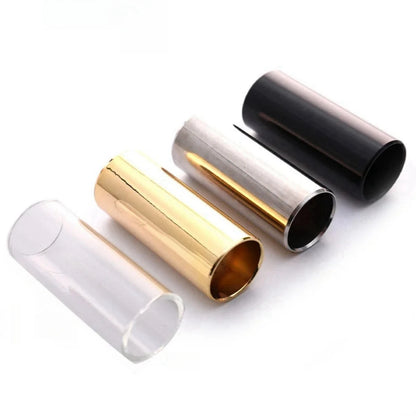 Miwayer Slider 60MM High Guitar Slide Bar Stainless Steel Metal/Glass Finger Slides Ukulele String Instruments Guitar Accessorie Beauty World Shop