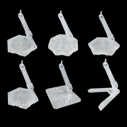 Innovative And Practical Handmade Doll DIY Holder Action Figure Model Base Display Stand Black Bracket For 1/144 HG RG Beauty World Shop