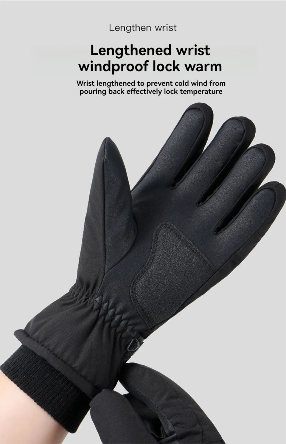 GTUBIKE Waterproof Men’s Women’s Winter Cycling Gloves Thermal Touchscreen Ski Gloves for Running Outdoor Sports Gloves Beauty World Shop
