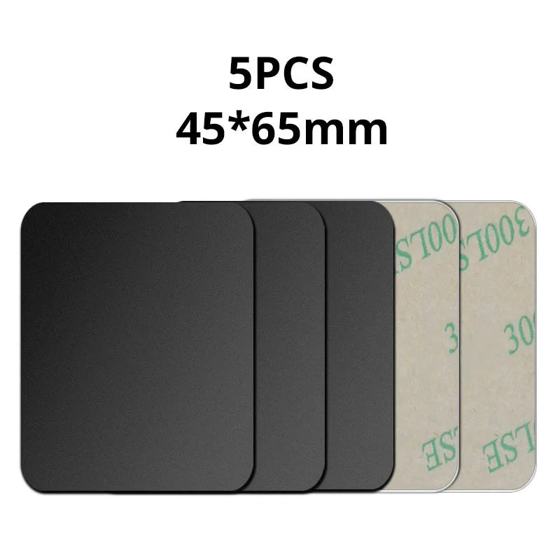Metal Plate For Car Phone Holder Magnetic Universal Iron Sheet Disk Sticker Mount Mobile Phone Magnet Stand For IPhone Beauty World Shop
