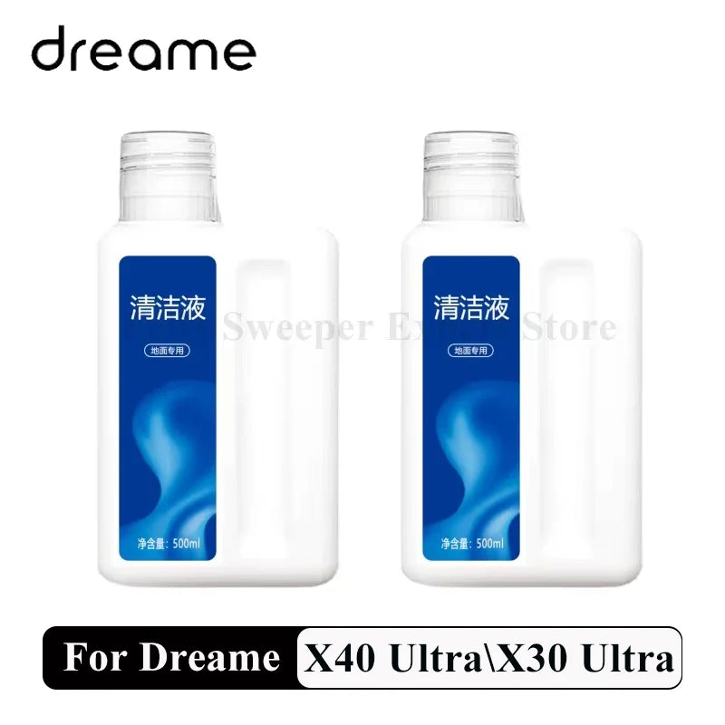 500ml Cleaning Fluid For Dreame X40 Ultra\X30 Ultra\H11/H11 Max/H12/H13/H12 Pro / M12 /W10 Cleaning Fluid Parts Accessories Beauty World Shop
