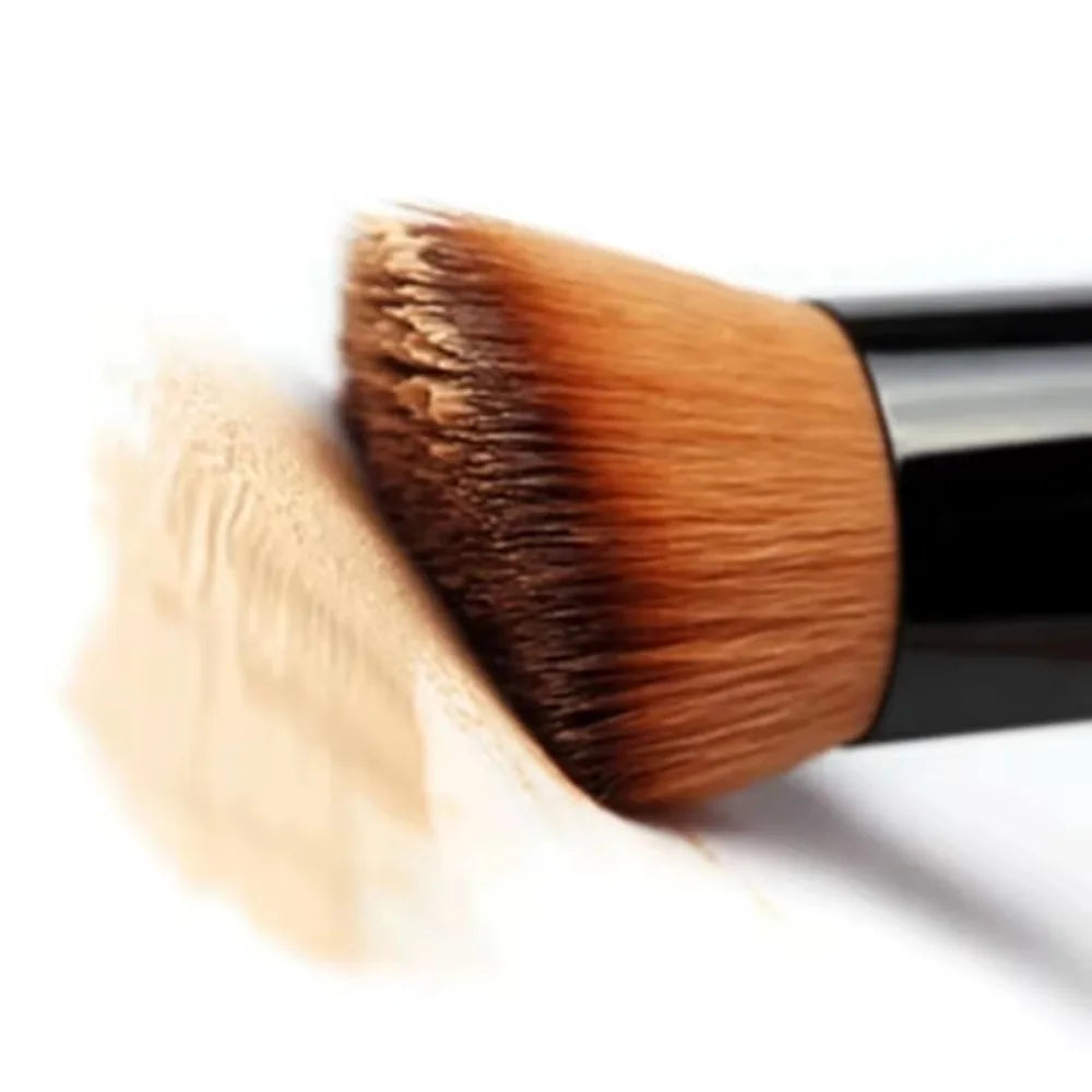 1Pc Foundation Makeup Brush Professional Cosmetic Beauty Make Up Tools Kabuki Powder Blush Foundation Flat Top Brush Beauty World Shop