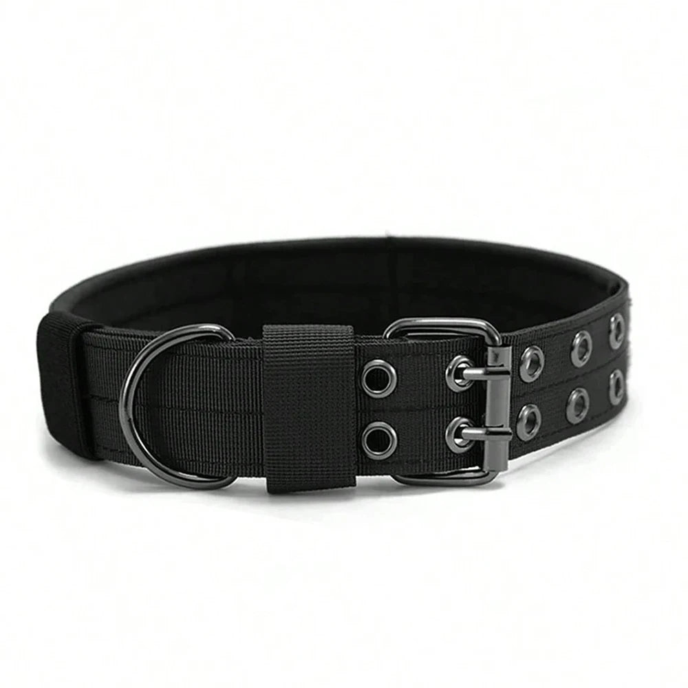 Tactical Dog Collar 1pc Durable Nylon Military Collars Outdoor For Medium Large Dogs Training Walking Working Pet Products Beauty World Shop