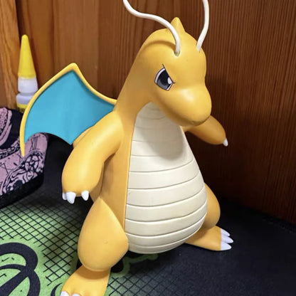 Pokeman Anime Figure Dragonite Figures 12cm PVC Statue Figurine Model Collection Desktop Decoration Children Birthday Toy Gifts Beauty World Shop