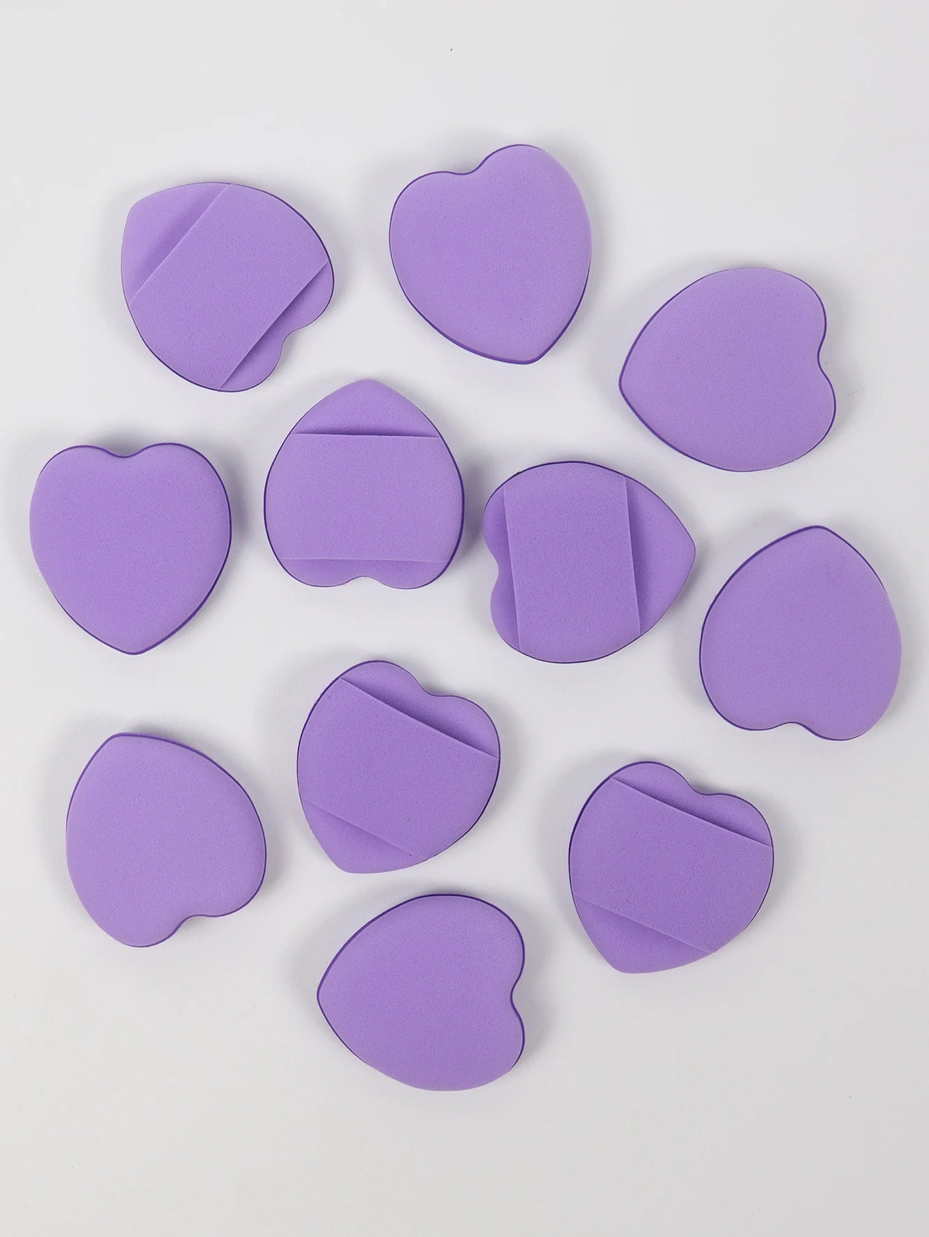 50 Mini Finger Cushions Air Cushion Powder Puff, Latex Free Mixed Sponge and Cosmetic Puff Is Used for Liquid Foundation Make- Beauty World Shop