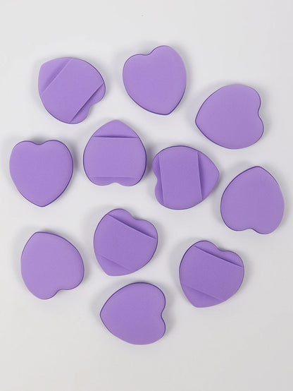 50 Mini Finger Cushions Air Cushion Powder Puff, Latex Free Mixed Sponge and Cosmetic Puff Is Used for Liquid Foundation Make- Beauty World Shop