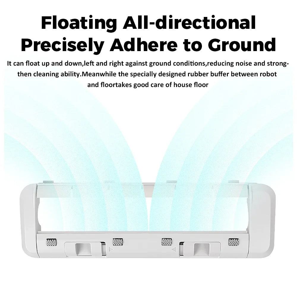 Main Rolling Brush Cover For Dreame X40 X40 Pro X40Ultra D20 Ultra S30 X30 X30 Ultra X30Pro Robot Vacuum Rubber Brush Cover Part Beauty World Shop