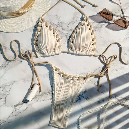 Sexy Bikinis 2026 Women's Swimwear Female Swimsuit For Swimming Wear Bathing Suits Brazilian Bikini Set Beachwear Pool Bather Beauty World Shop