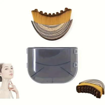 Lymphatic Contour Face Brush,Chin &Jawline Sculpting,Drainage Massager for Face,Ergonomically Designed to Fit The Skin Precisely Beauty World Shop