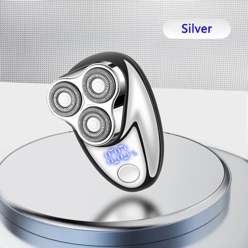 Men's Electric Shaver, USB Rechargeable, with Digital Display Function, Compact and Portable, Suitable for Business Travel, Is a Holiday Gift for Men. Beauty World Shop