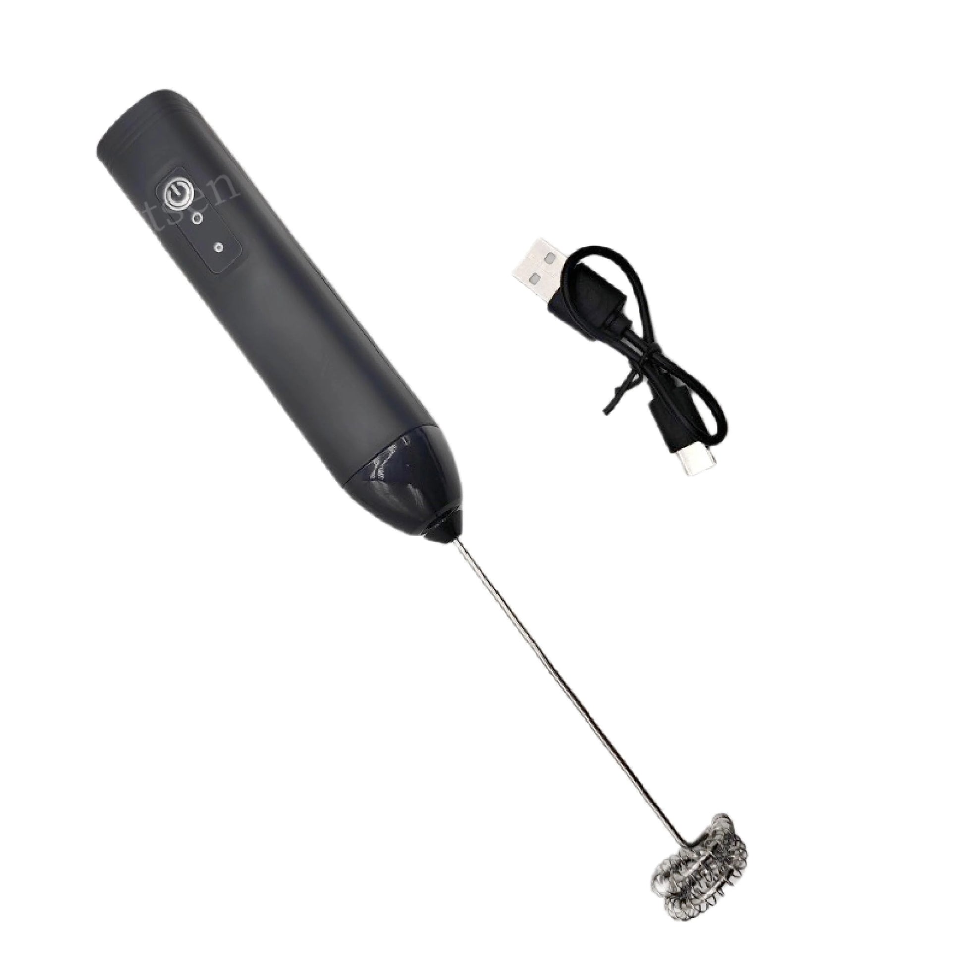 Wireless Milk Frother Electric Type-C Handheld Blender Stainless Steel Mini Coffee Maker Whisk Mixer For Coffee Cappuccino Cream Beauty World Shop