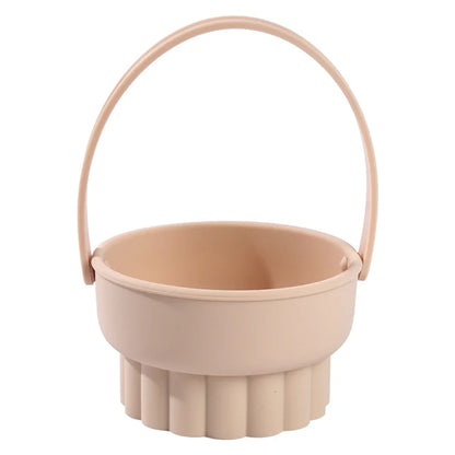 1PCS Silicone Washing Bowl Makeup Brush Cleaning Box Make-up Egg Drying Tool Set Powder Puff Washer Sponge Storage Artifact
