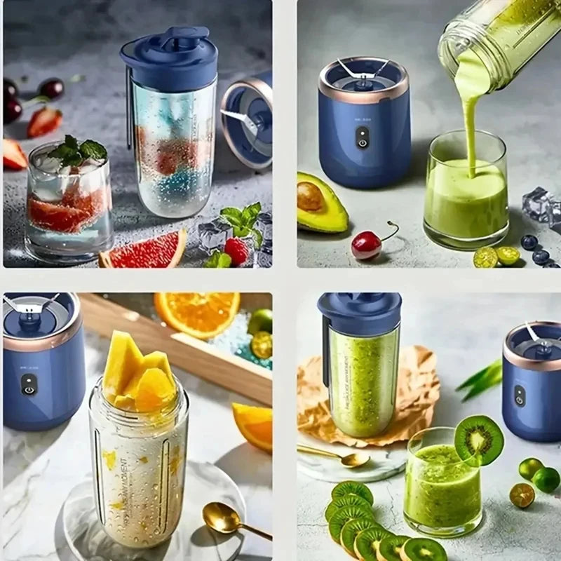 NEW HOT  400ml Portable USB Blender Electric Travel Juicer Cup For Smoothie Milkshake Kitchen Mini Mixer Tool Beauty World Shop
