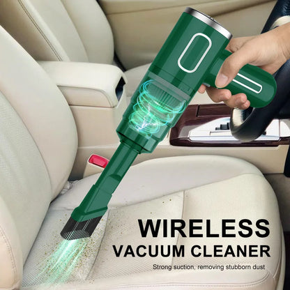ABS Car Vacuum Cleaner Portable Powerful Wireless Vacuum Cleaner Home Carpet Cleaner Home Appliance Mini Cleaning Machine Beauty World Shop