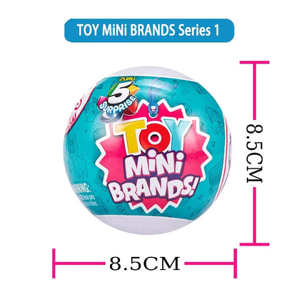 Zuru Mini Brands Toys 5 Surprise Mini Brands Toy Original Supermarket Miniature Toy Miniature Toys Mystery Blind Box Series 1 Beauty World Shop