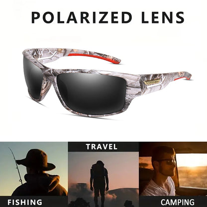 LOISRUBY Polarized Fishing Sunglasses Men Camouflage Driving Outdoor Sports Cycling Running Goggles UV400 Tackle Eyewear Beauty World Shop