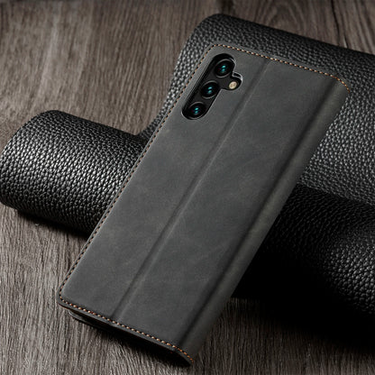 Leather Phone Case For Samsung S26 S25 edge S24 S23 FE S22 Ultra S21 S20 S10 Plus Note 20 10 9 Magntic Flip Card Wallet Cover Beauty World Shop