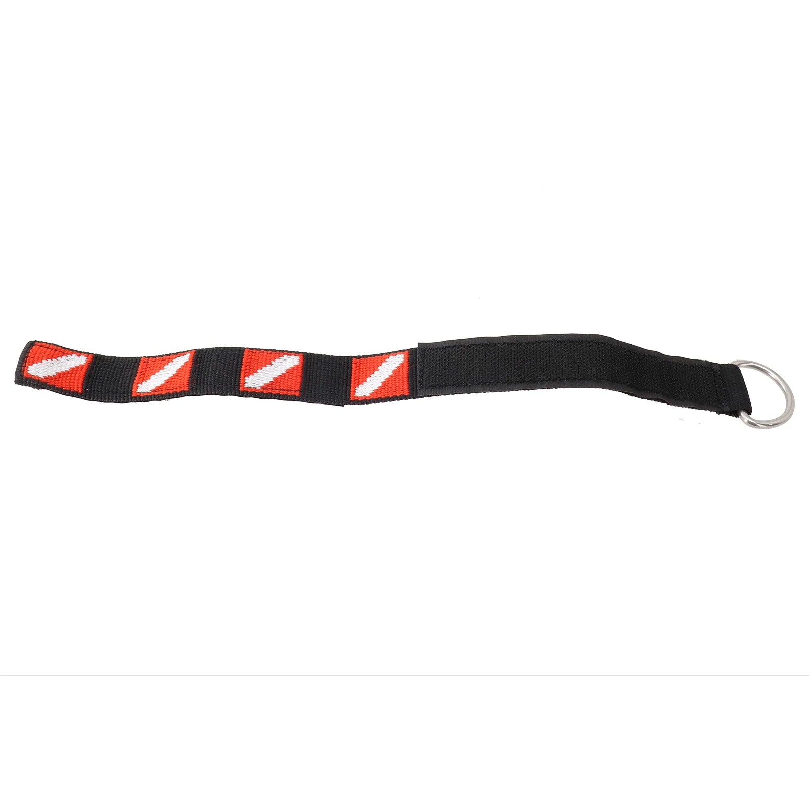1pc Adjustable Scuba Diving Wrist Strap Lanyard Webbing Band With Metal D-Ring Freediving Webbing Holder Strap Swim Pool Parts Beauty World Shop
