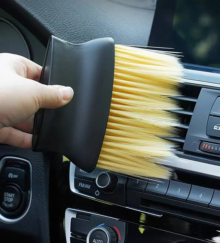 Car interior sweeping dust soft brush car wash tool artifact car interior gap dust brush air outlet cleaning brush Beauty World Shop