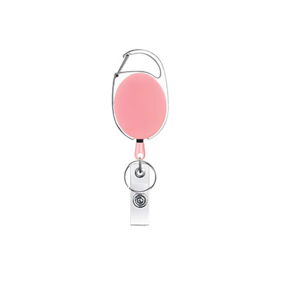 1 Pcs Aluminum Alloy Card Cover Case Bank Business Work Card Holder with ABS Retractable Badge Reel Credit ID Card Badge Bag Beauty World Shop