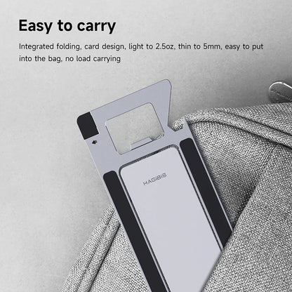Hagibis Cell Phone Desktop Holder Foldable Metal Phone Stand 5 in 1 Creative bottle opener for iPhone 15/16/17 Pro Max Samsung Beauty World Shop