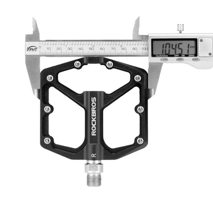 ROCKBROS MTB Cycling Ultralight Pedal Bike Bicycle Sealed DU Bearing Pedals Aluminum Alloy CRMO Non-slip Cleat Bike Part Pedals Beauty World Shop