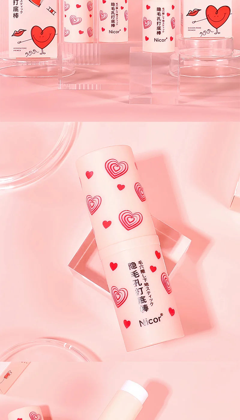 Pre-makeup isolation base stick, less prone to powder sticking, natural makeup effect, matte coverage, and long-lasting makeup Beauty Trend Shop