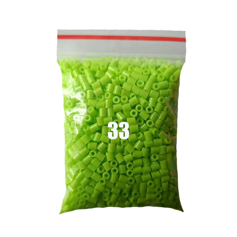 2000 pcs/Bag 2.6mm Hama Beads Puzzle Perlen Iron Beads Diy Perler Fuse Bead Intelligence Educational Toys Beauty World Shop