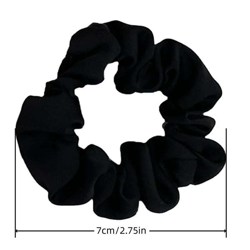 6/12 PCS Elegant women's headband, rubber band, elastic band, softer than silk hair | Satin headband | Beauty World Shop