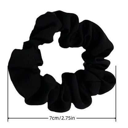 6/12 PCS Elegant women's headband, rubber band, elastic band, softer than silk hair | Satin headband | Beauty World Shop