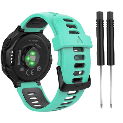 Watchband For Garmin Forerunner 735XT Silicone Wristband Smartwatch Band For Forerunner 735 220 230 235 620 630 Bracelet Strap