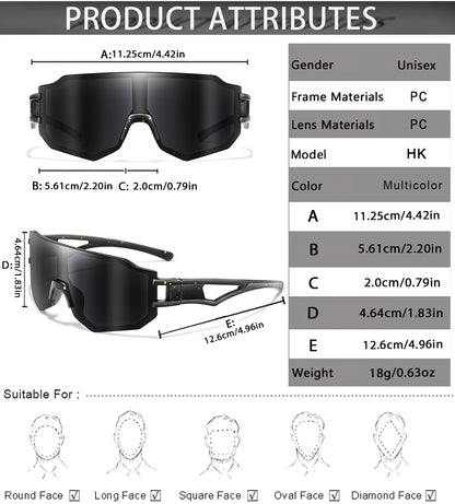 3-8 Years Old Boys And Girls Riding Outdoor Sports Kids Cycling Sunglasses UV400 Children Camping Goggles Fishing Bike Eyewear Beauty World Shop