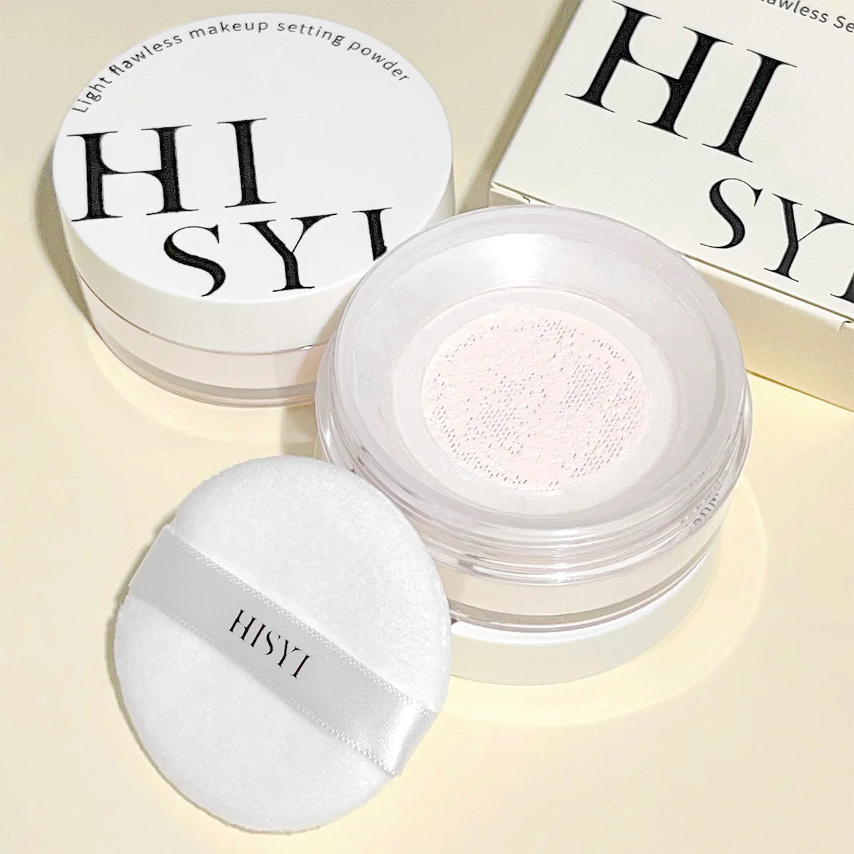 Light, flawless and transparent makeup setting powder,waterproof and easy to take off, natural makeup holding and setting powder Beauty World Shop