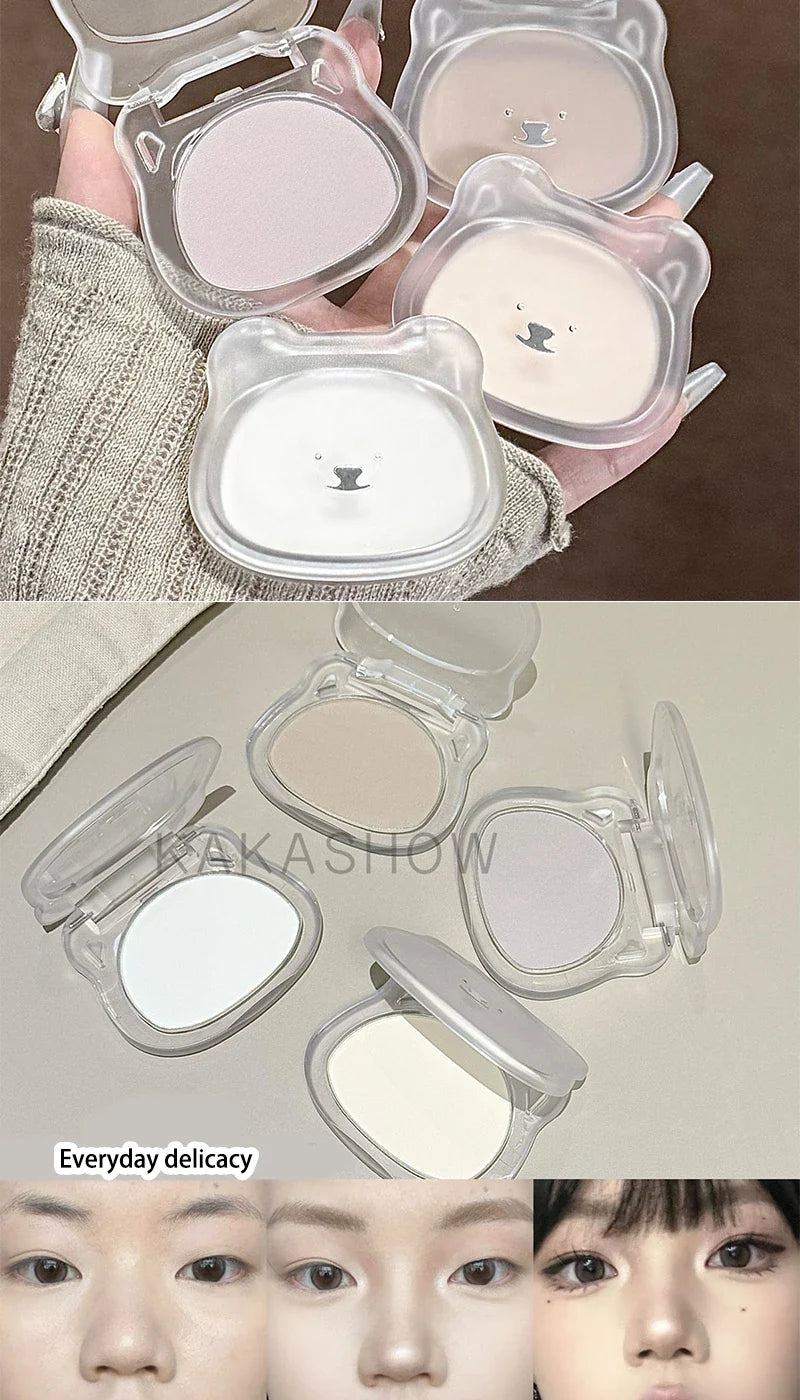 Skin-friendly powder, oil control skin, fill makeup concealer,waterproof and sweat proof, do not take off makeup not card powder Beauty Trend Shop