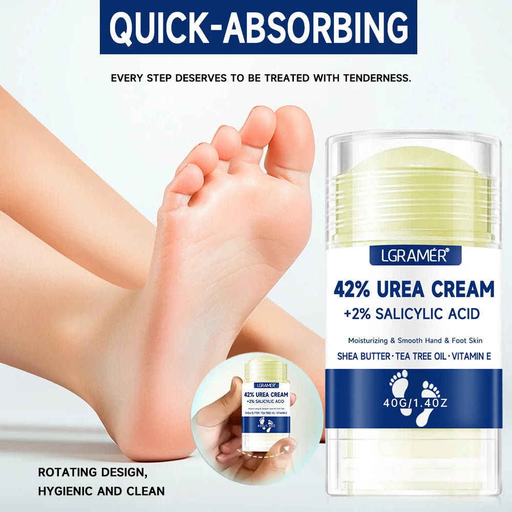 42% Urea Foot Cream + 2% Salicylic Acid Intensive Hydrating Foot And Hand Care Moisturizing Foot Cream And Hand Cream Beauty World Shop