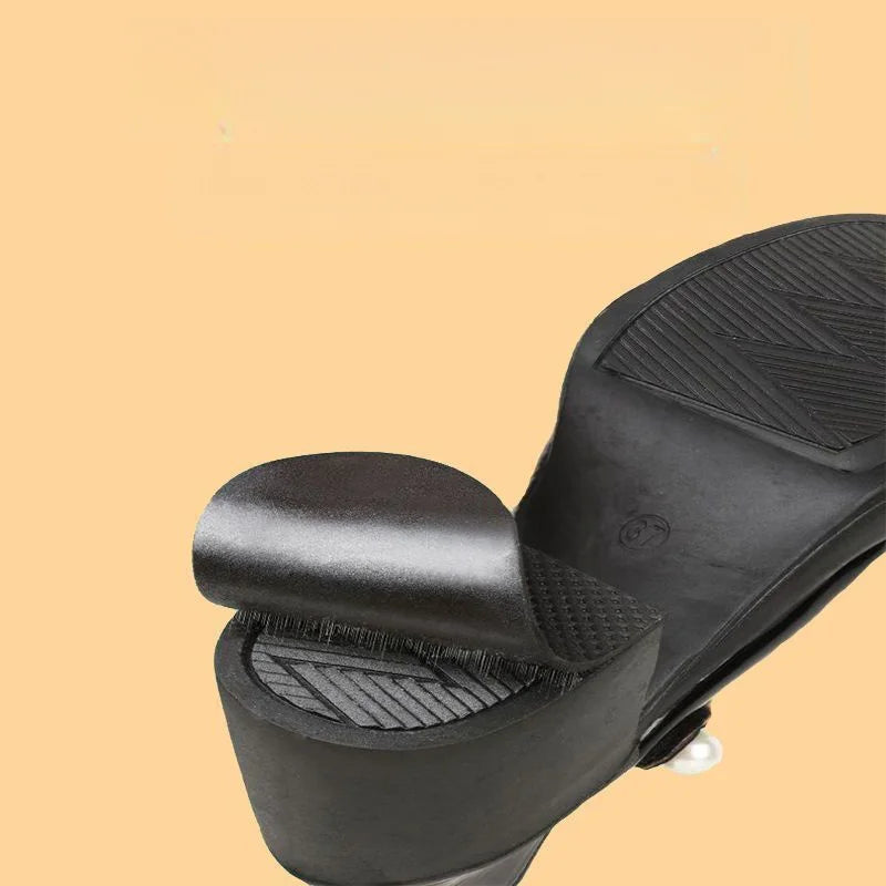 1 Roll Thick Non-Slip Wear-Resistant Shoe Sole Sticker - Anti-Abrasion Heel for Quieter, Sound-Canceling Chunky Heels Protection Beauty World Shop