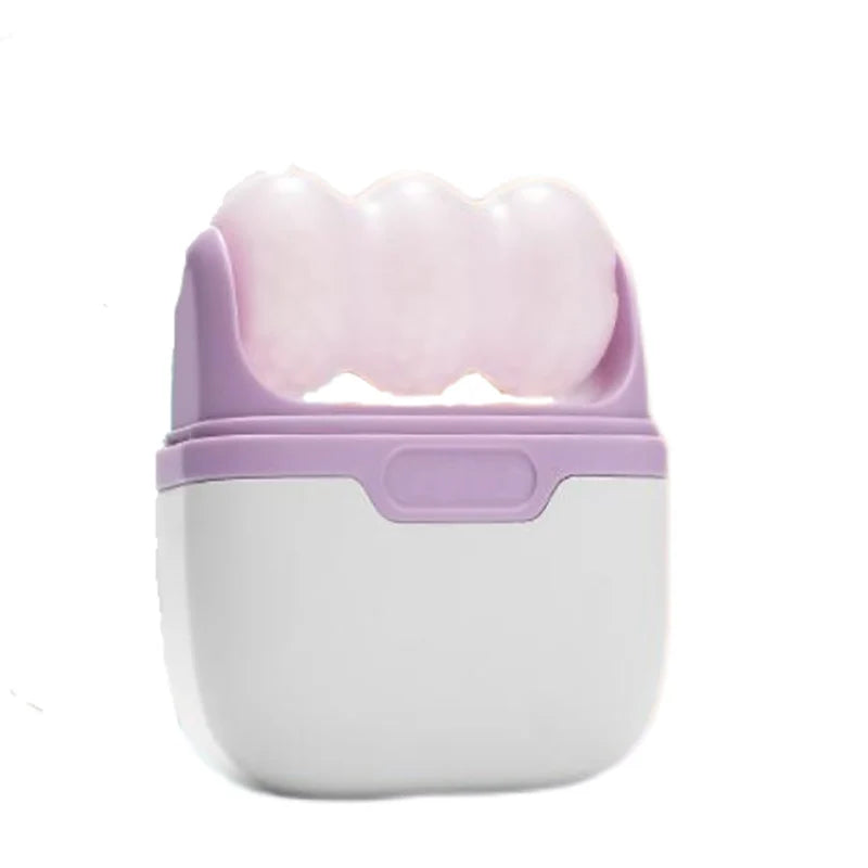 Double-headed facial ice roller, used for facial and head massage, made of resin material, without fragrance and battery Beauty World Shop